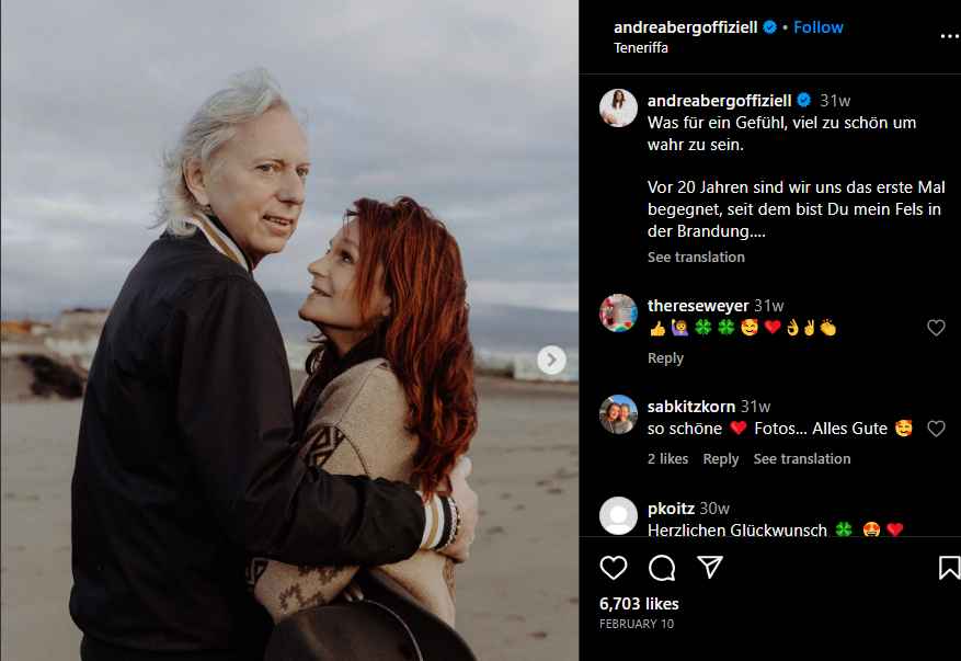 Andrea Berg Todesanzeige, Vermögen, Eltern, Alter, Partner, Größe, Kinder