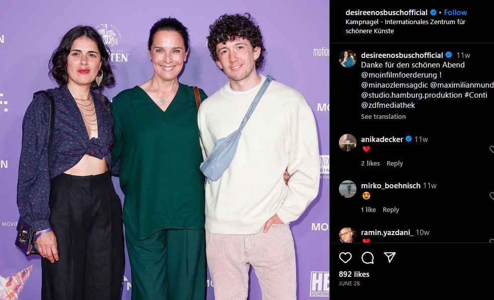 Désirée Nosbusch Schlaganfall