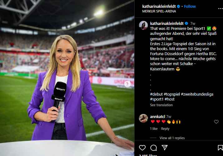 Katharina Kleinfeldt Größe Katharina Kleinfeldt Größe