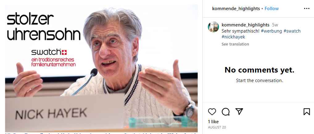 Nick Hayek Vermögen