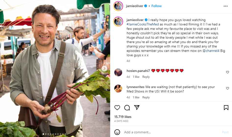 Jamie Oliver Vermögen