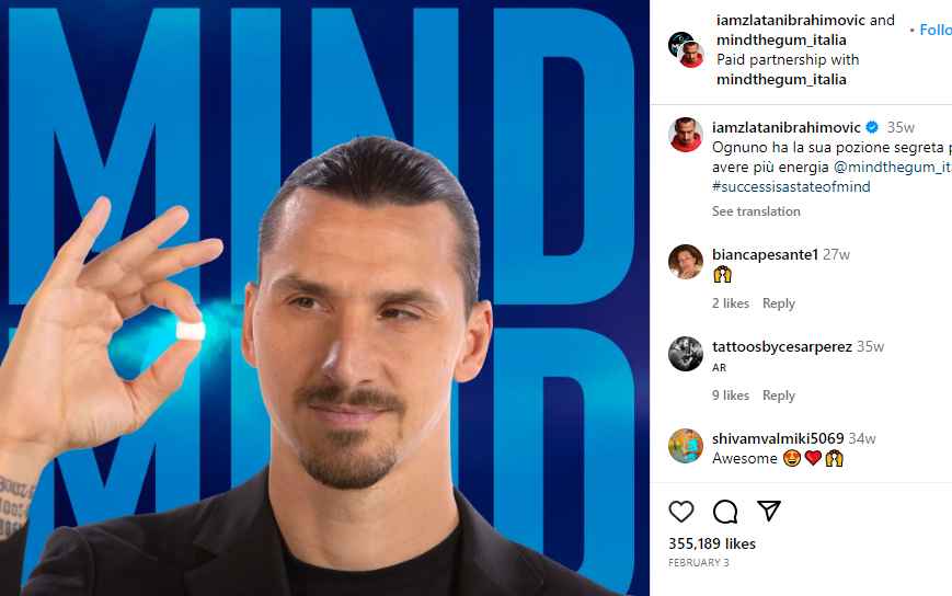 Zlatan Ibrahimovic Vermögen