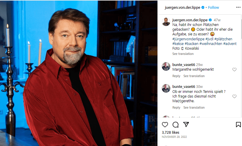 Jürgen Von Der Lippe Größe