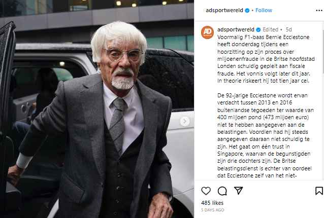 Bernie Ecclestone Vermögen