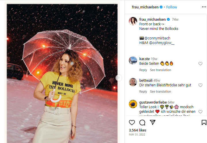 Jeannine Michaelsen Tochter