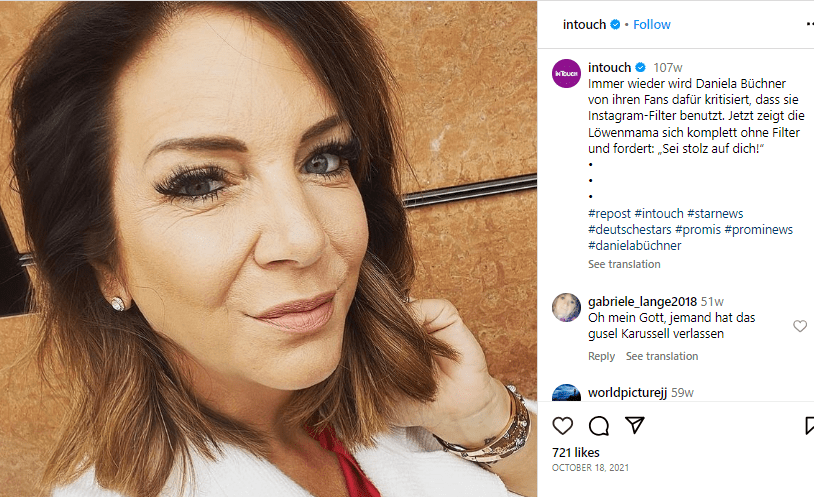 Daniela Büchner Vermögen, Eltern, Kinder, Alter, Größe, Partner