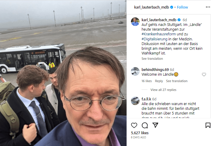 Karl Lauterbach Tochter ,Vermögen, Eltern, Kinder ,Größe