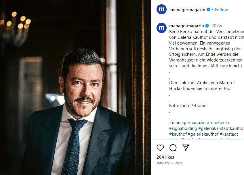 Rene Benko Vermögen