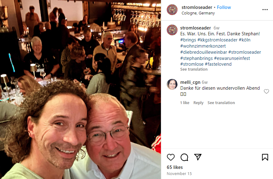 Stephan Brings Krankheit