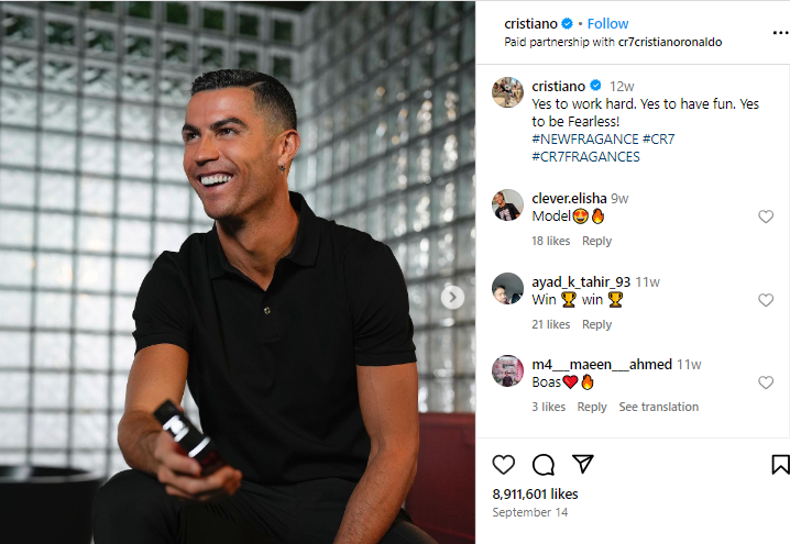 Cristiano Ronaldo Vermögen