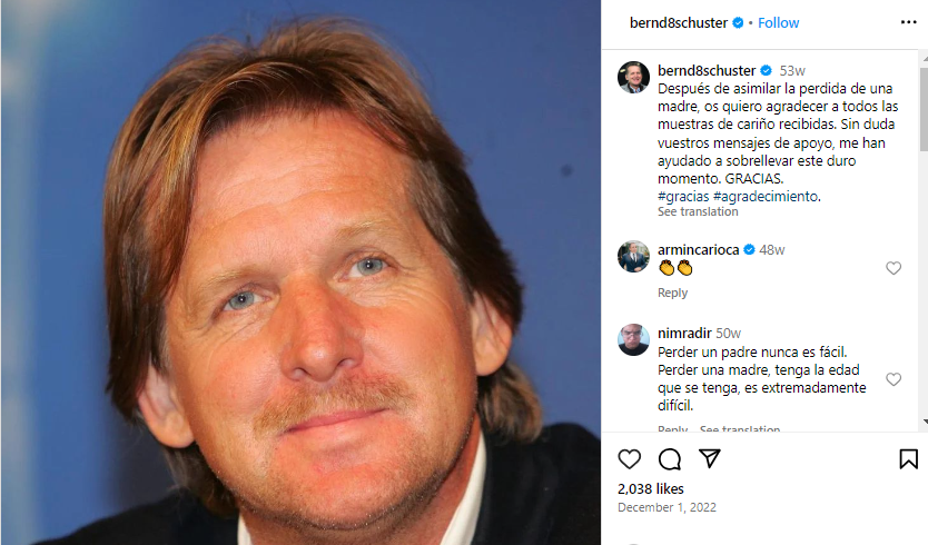 Bernd Schuster Ehefrau, Kinder, Vermögen, Größe, Eltern, Alter