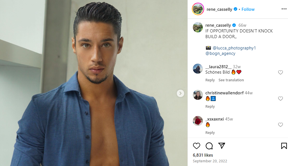 René Casselly Eltern, Größe, Alter, Partner, Eltern, Vermögen