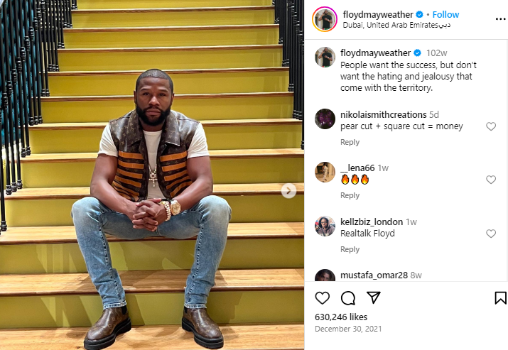 Floyd Mayweather Vermögen, Kinder, Größe, Eltern, Alter, Partner