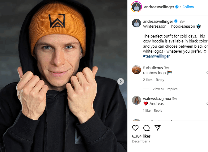 Andreas Wellinger Eltern, Alter, Partner, Vermögen, Kinder, Größe