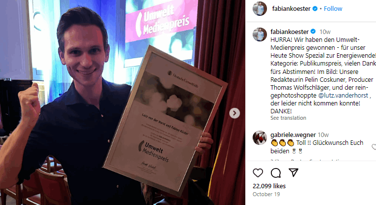 Fabian Köster Freundin Fabian Köster Freundin