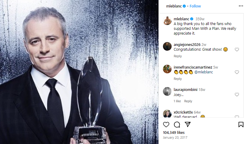 Matt Leblanc Kinder