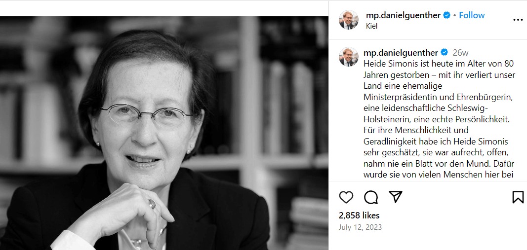 Heide Simonis Kinder, Eltern, Familie, Vermögen, Alter, Größe