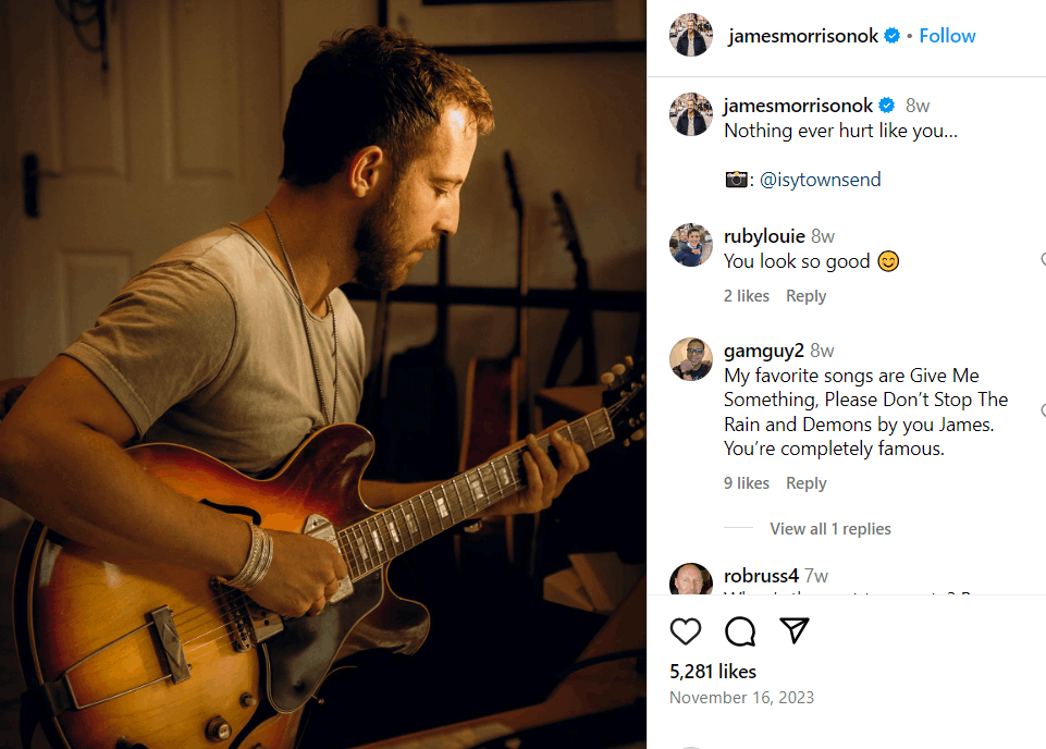 James Morrison Vermögen, Größe, Familie, Kinder, Eltern, Alter