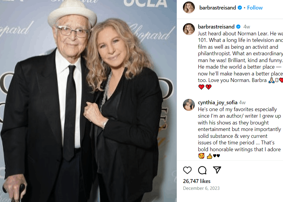 Barbra Streisand Vermögen, Größe, Familie, Kinder, Eltern, Alter Barbra Streisand Vermögen, Größe, Familie, Kinder, Eltern, Alter