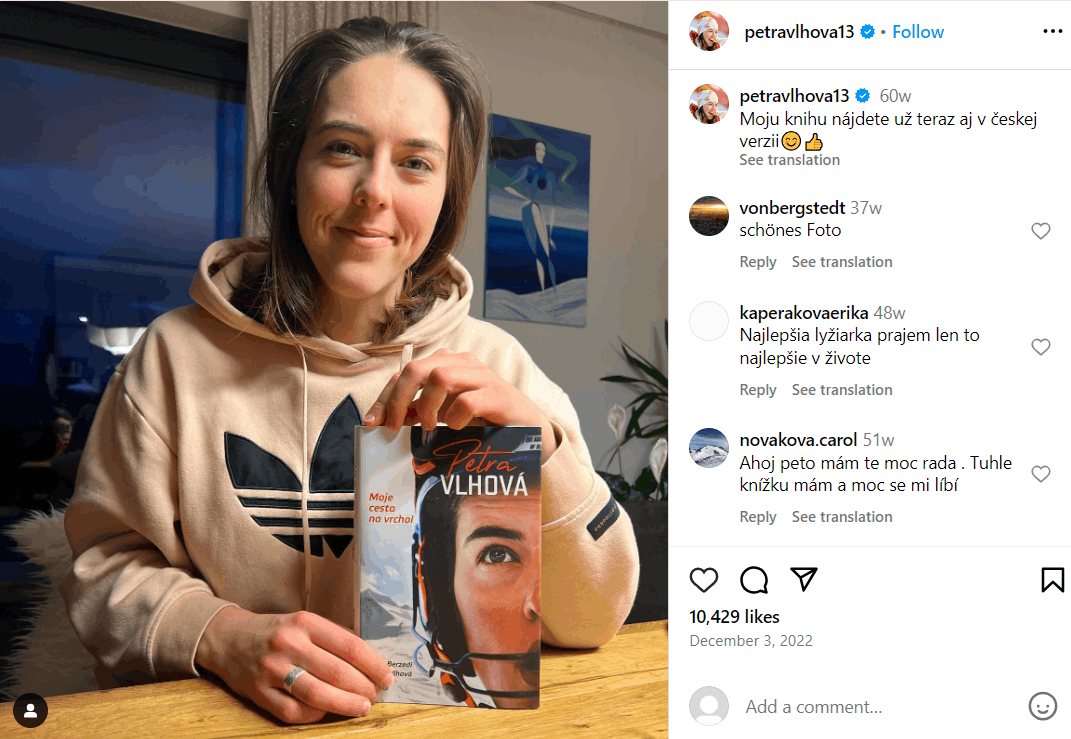 Petra Vlhova Freund, Größe, Vermögen, Kinder, Alter, Eltern