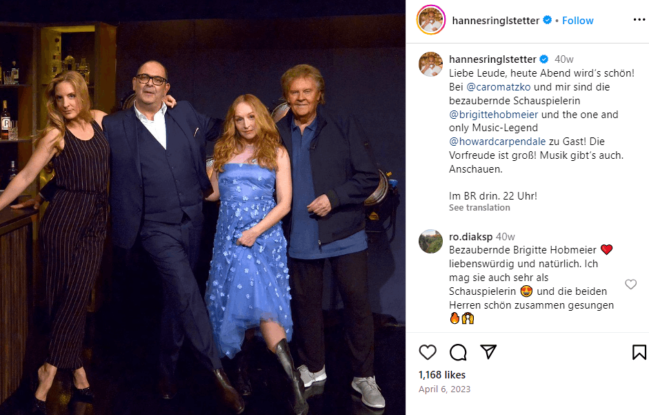 Hannes Ringlstetter Verheiratet, Eltern, Größe, Vermögen, Kinder