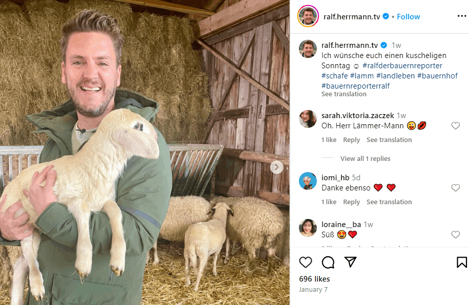 Bauernreporter Ralf Verheiratet, Alter, Vermögen, Kinder, Größe Bauernreporter Ralf Verheiratet, Alter, Vermögen, Kinder, Größe