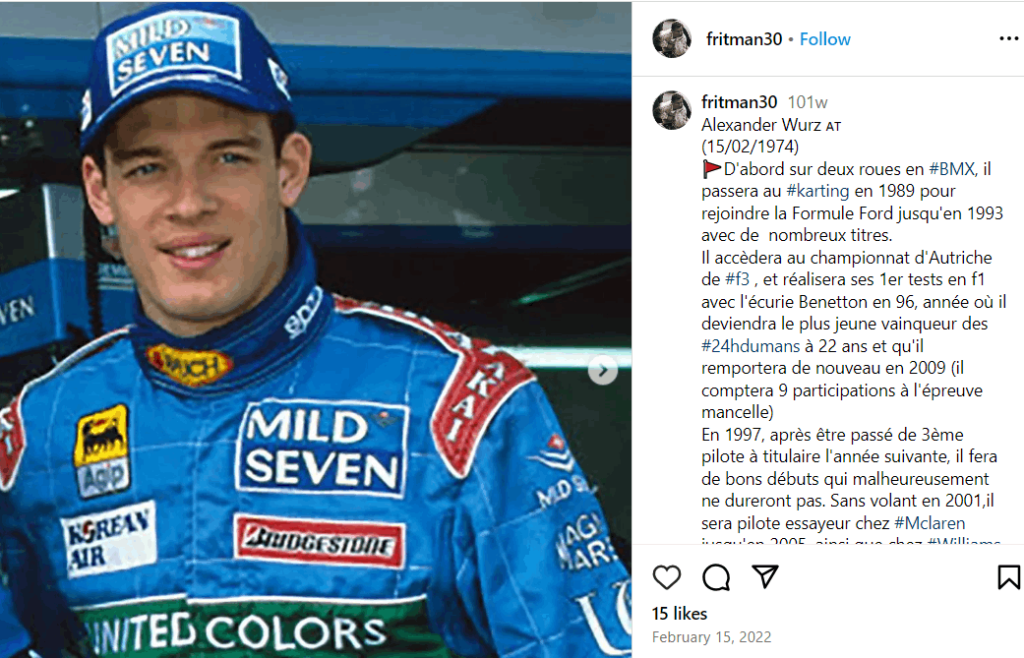 Alexander Wurz Scheidung