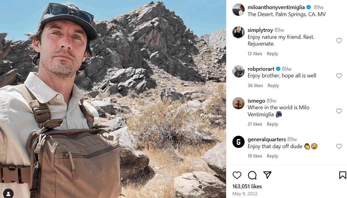 Milo Ventimiglia Schlaganfall, Alter, Kinder, Eltern, Vermögen