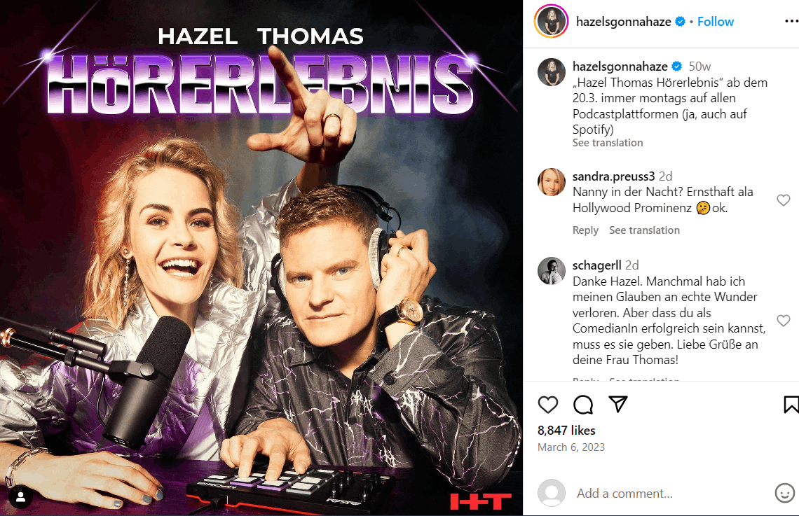 Hazel Brugger Vermögen, Partner, Alter, Kinder, Eltern, Größe