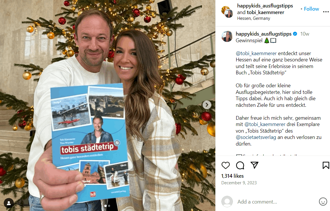 Tobias Kämmerer Ehefrau, Größe, Vermögen, Kinder, Alter, Eltern