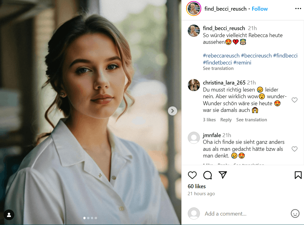 Rebecca Reusch Schwester, Kinder, Partner, Eltern, Alter, Größe