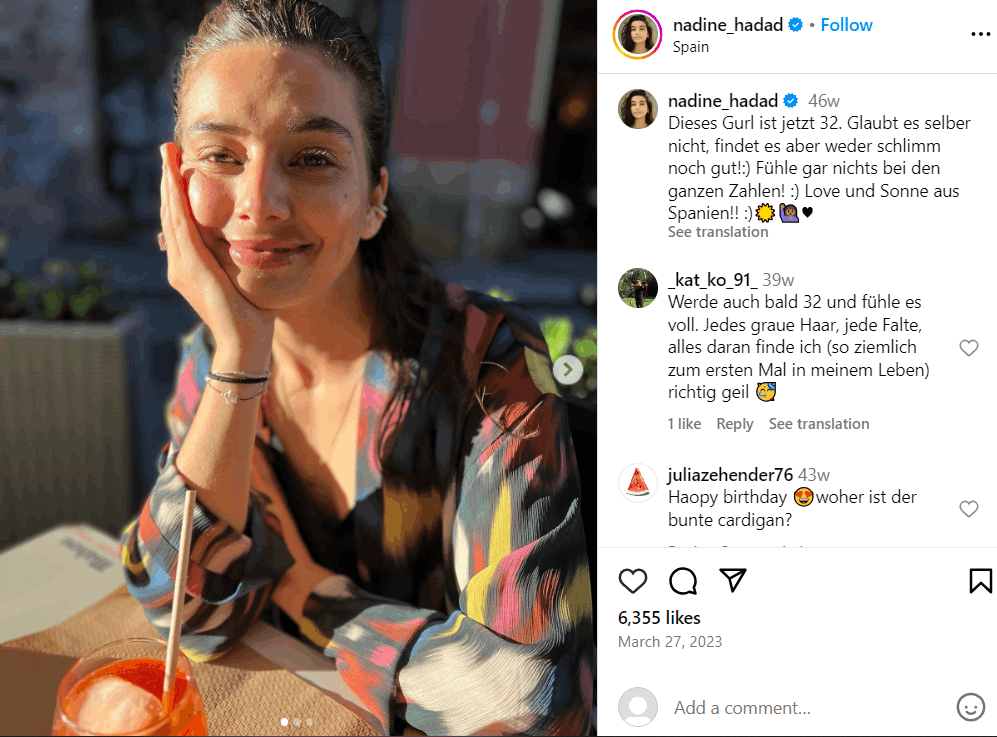 Nadine Hadad Alter, Partner, Alter, Kinder, Eltern, Größe