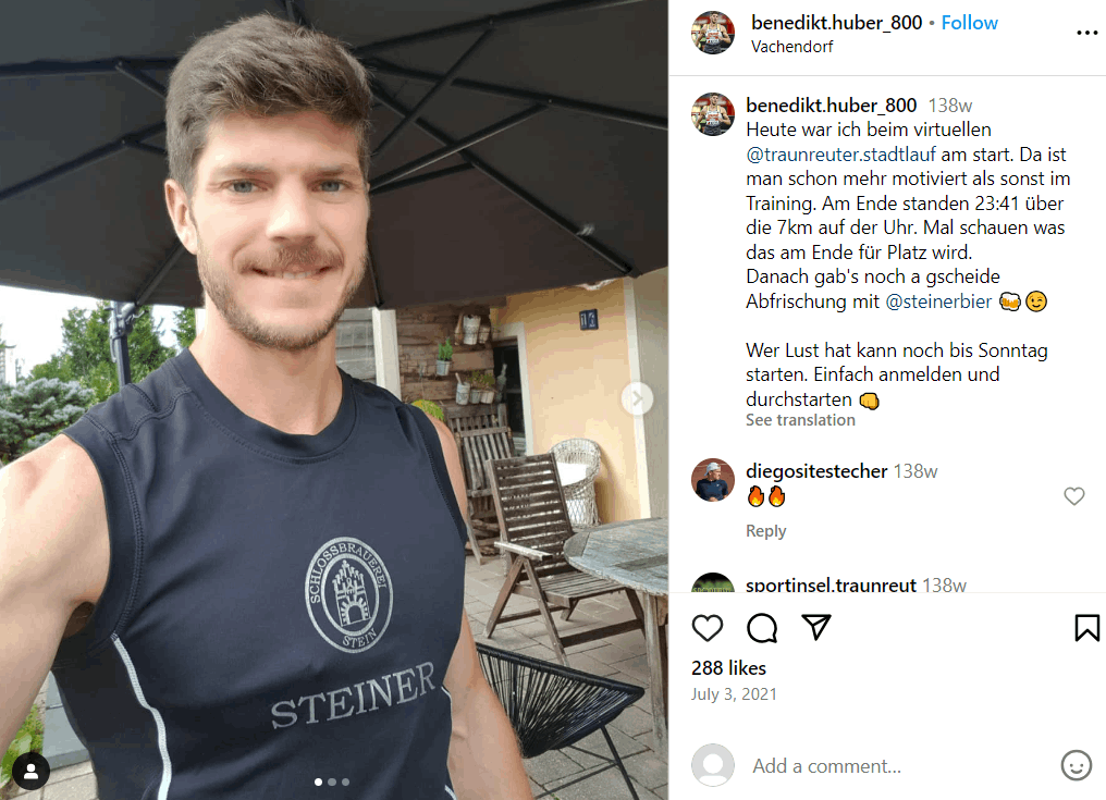 Benedikt Huber Unter Uns Alter,  Große, Eltern, Vermögen, Kinder