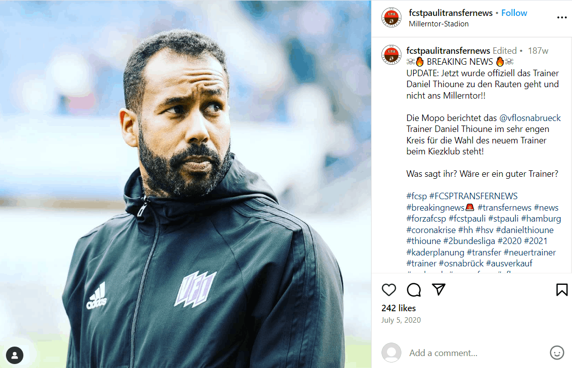 Daniel Thioune Ehefrau, Größe, Vermögen, Kinder, Alter, Eltern