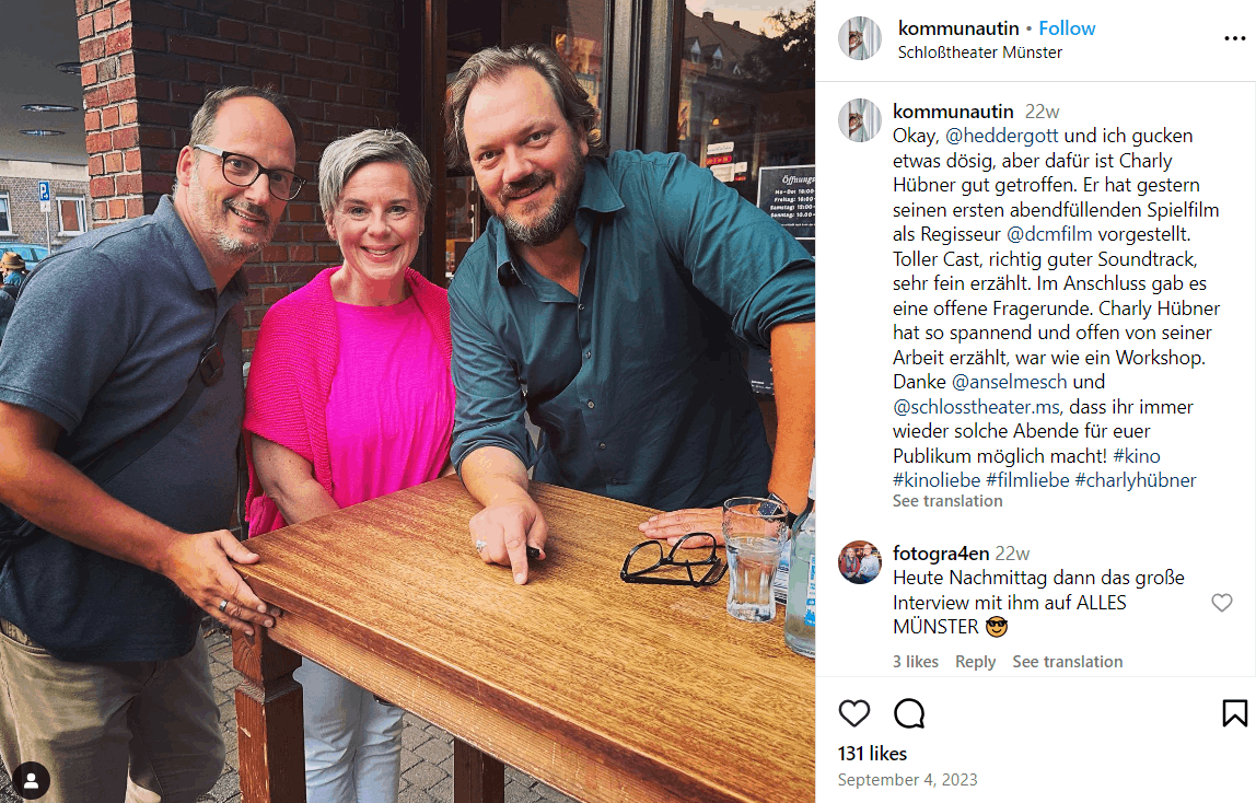 Charly Hübner Ehefrau, Größe, Vermögen, Kinder, Eltern, Alter