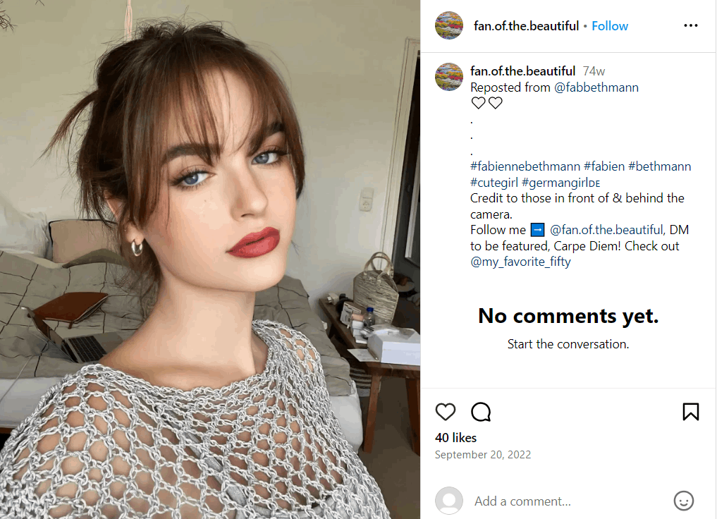 Fabienne Bethmann Alter Fabienne Bethmann Alter