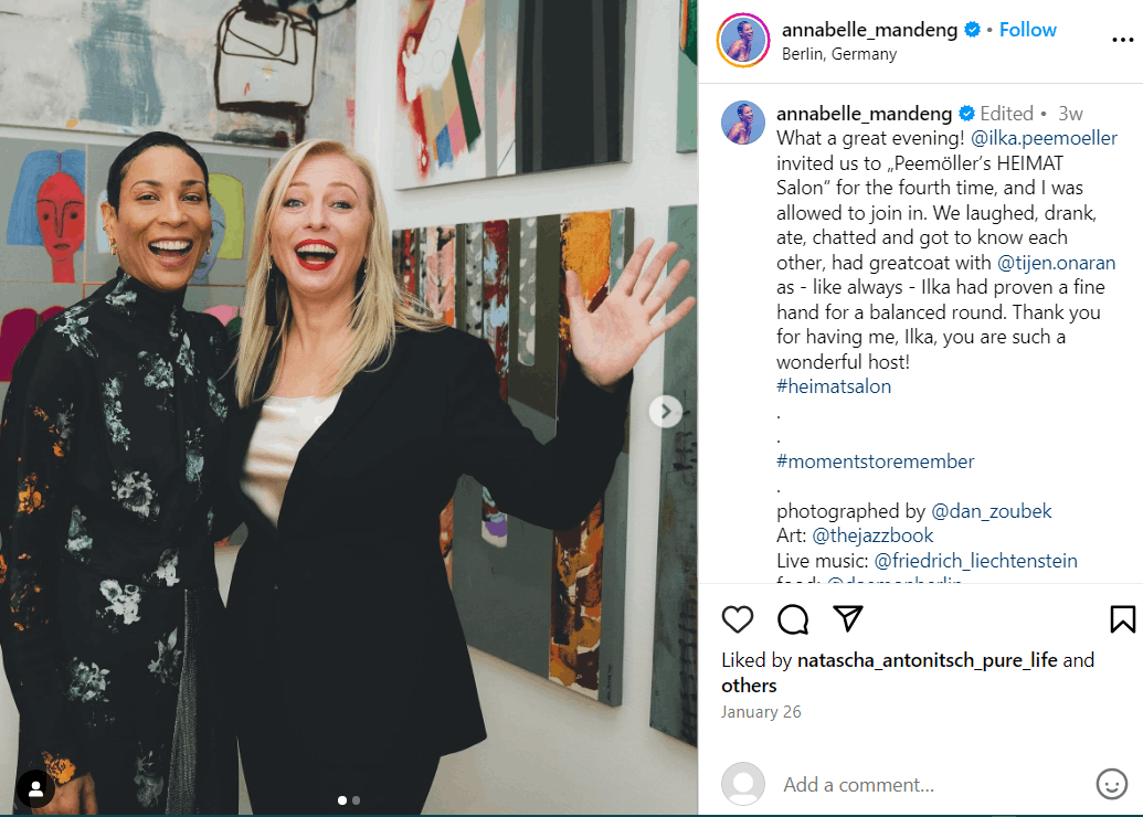 Annabelle Mandeng Ehemann, Eltern, Größe, Kinder, Alter