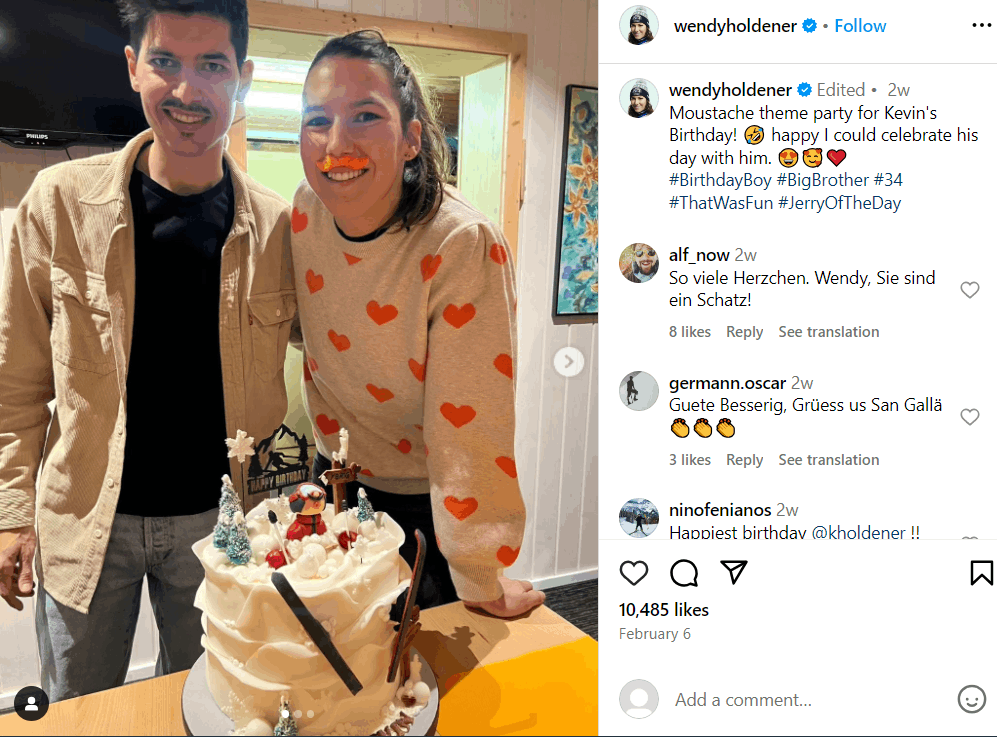 Wendy Holdener Freund, Größe, Vermögen, Kinder, Eltern, Alter