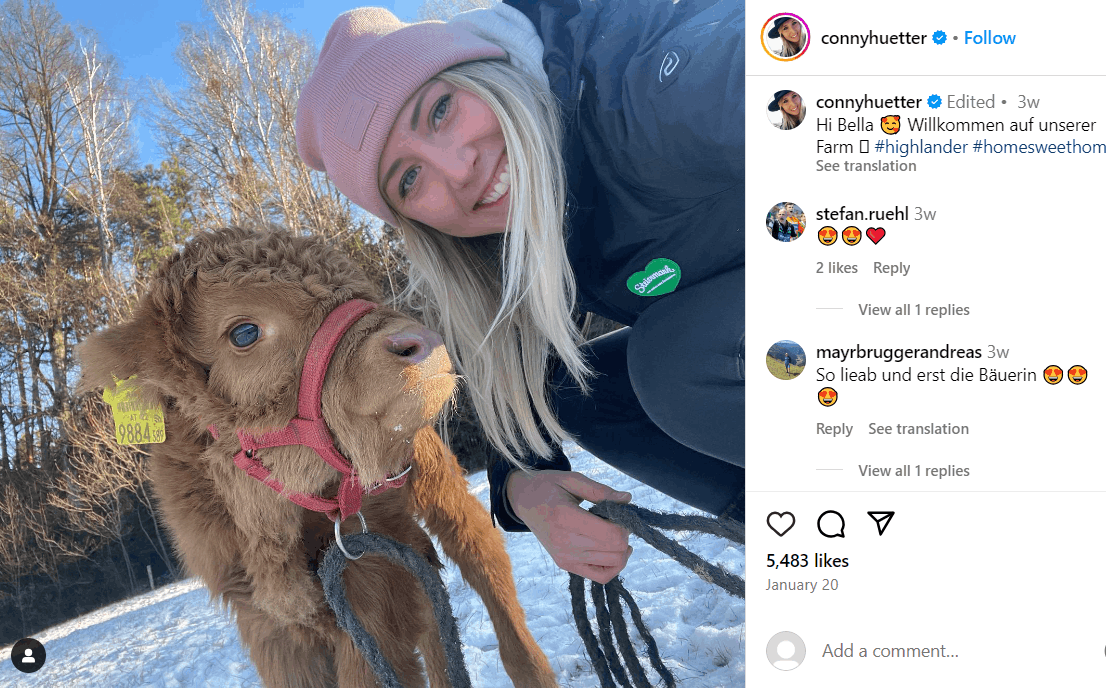 Conny Hütter Neuer Freund, Vermögen, Alter, Eltern, Größe