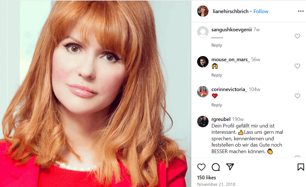 Liane Hirschbrich Alter, Größe, Partner, Vermögen, Kinder, Eltern Liane Hirschbrich Alter, Größe, Partner, Vermögen, Kinder, Eltern