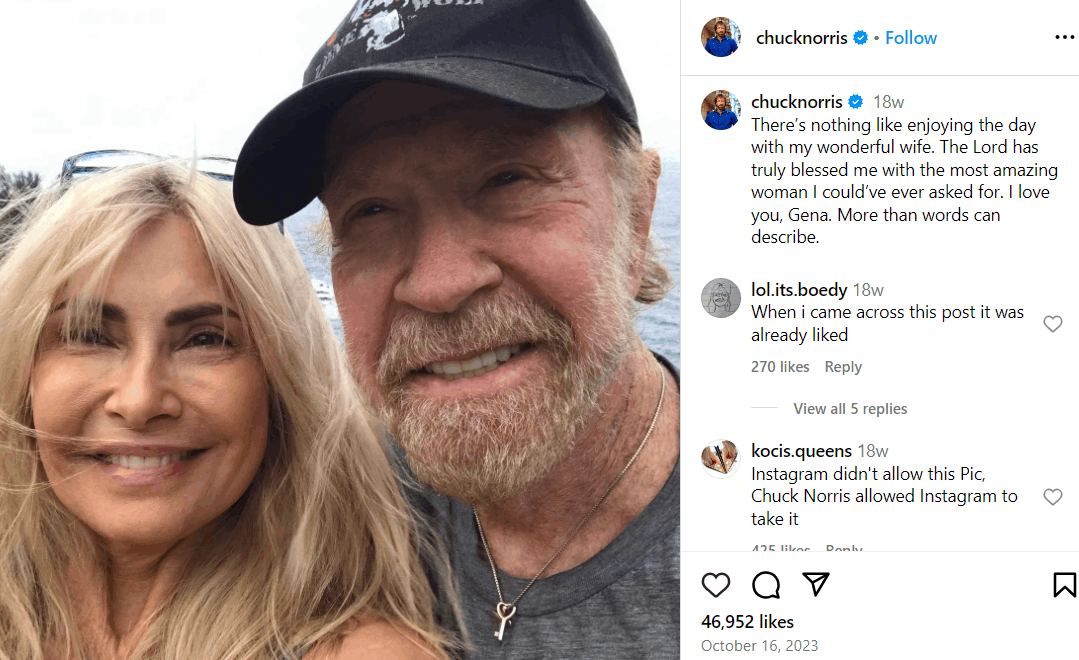 Chuck Norris Verstorben, Kinder, Eltern, Partner, Vermögen, Alter Chuck Norris Verstorben, Kinder, Eltern, Partner, Vermögen, Alter