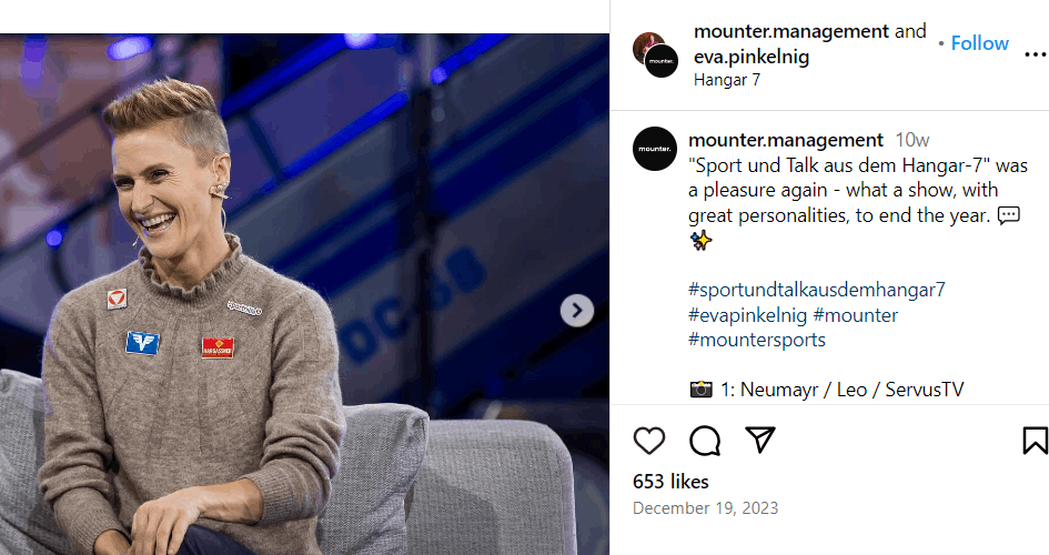 Eva Pinkelnig Freund, Größe, Vermögen, Kinder, Eltern, Alter