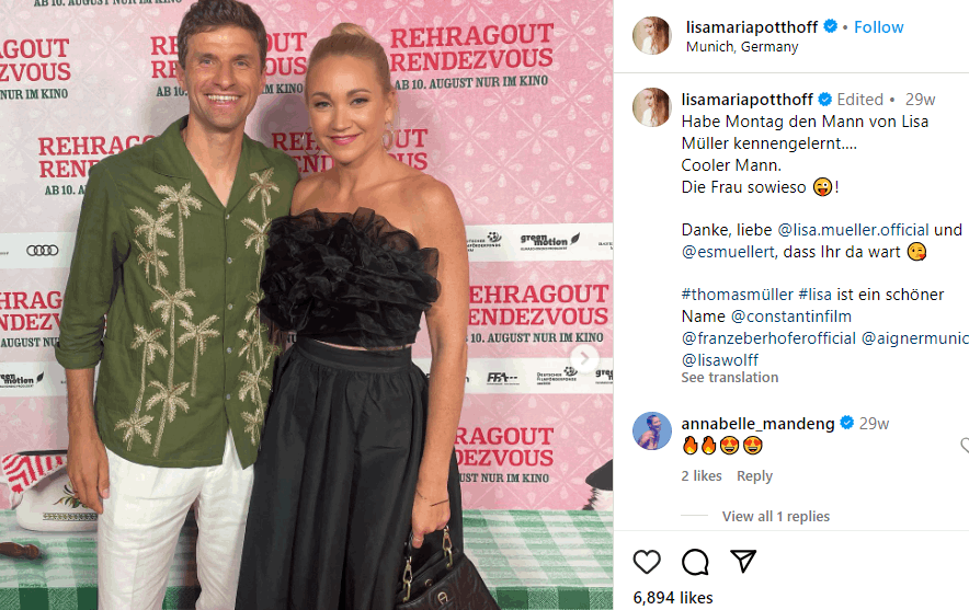 Lisa Maria Potthoff Gewicht, Partner, Alter, Kinder, Eltern, Familie