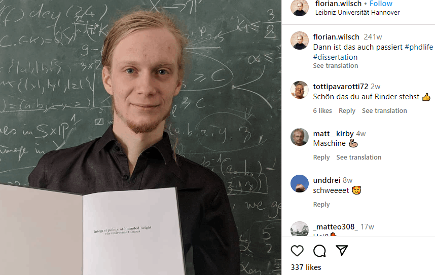 Florian Wilsch Biografie
