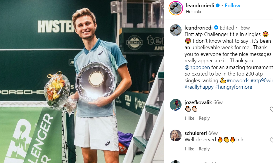 Leandro Riedi Eltern, Größe, Partner, Vermögen, Kinder, Alter