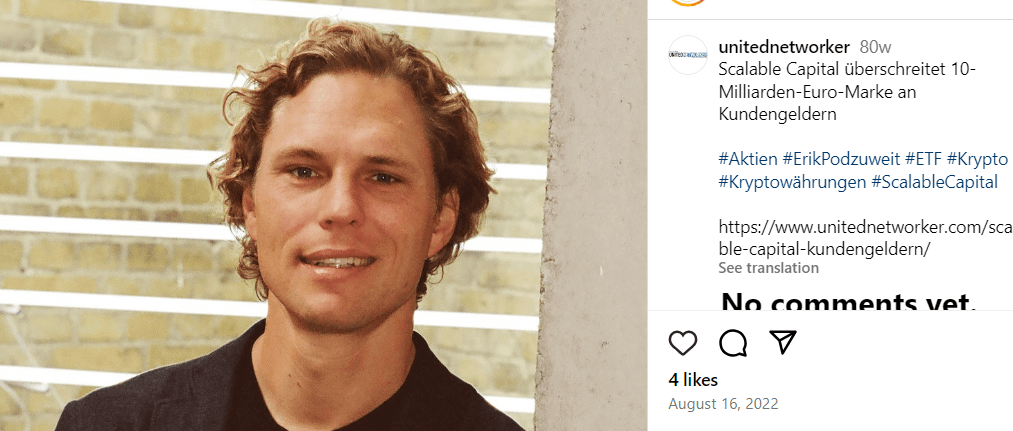 Erik Podzuweit Vermögen, Kinder, Alter, Eltern, Größe, Partner