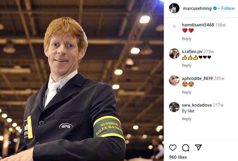 Marcus Ehning Kinder, Alter, Partner, Vermögen, Größe, Eltern