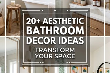 20 Aesthetic Bathroom Decor Ideas