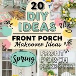 20 DIY Spring Front Porch Makeover Ideas 