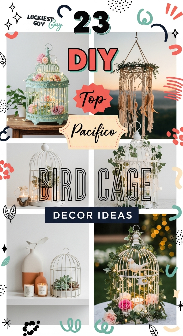 23 DIY Top Bird Cage Decor Ideas 23 DIY Top Bird Cage Decor Ideas